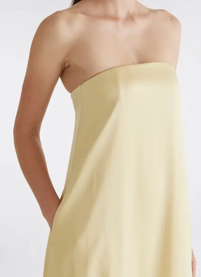 Anna Quan Delfina Dress in Champagne Size 6 photo 5