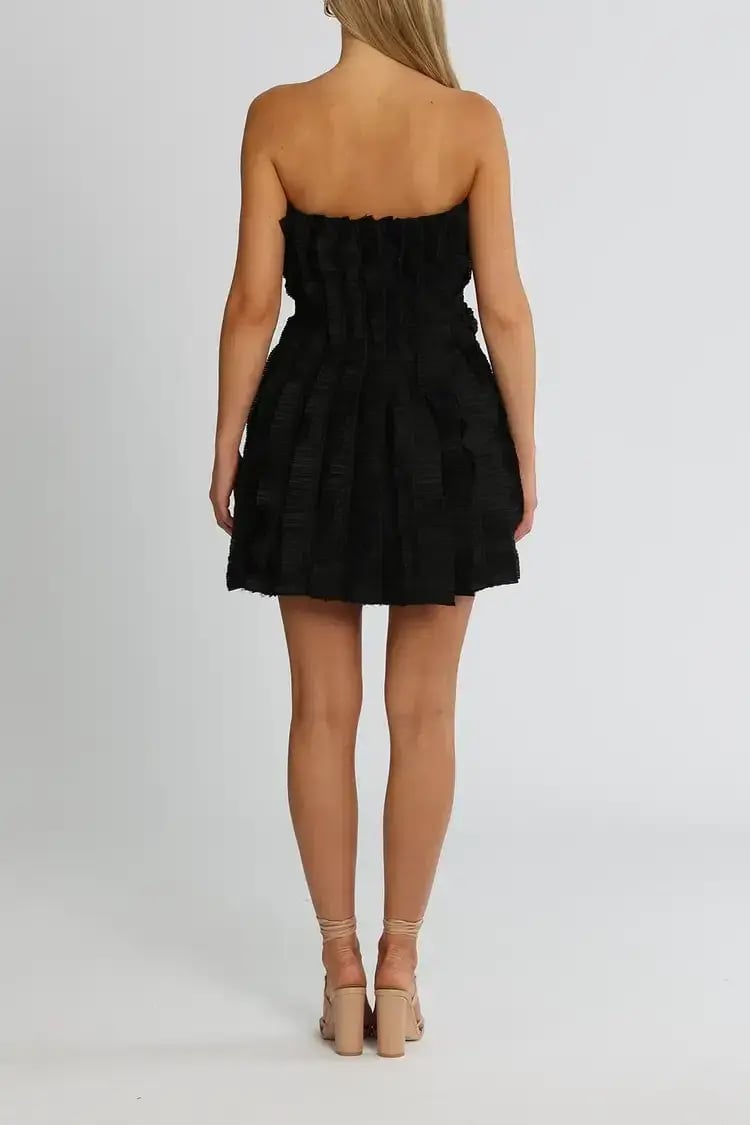 Aje Hybrid Sleeveless Mini Dress in Black Size 14 photo 3