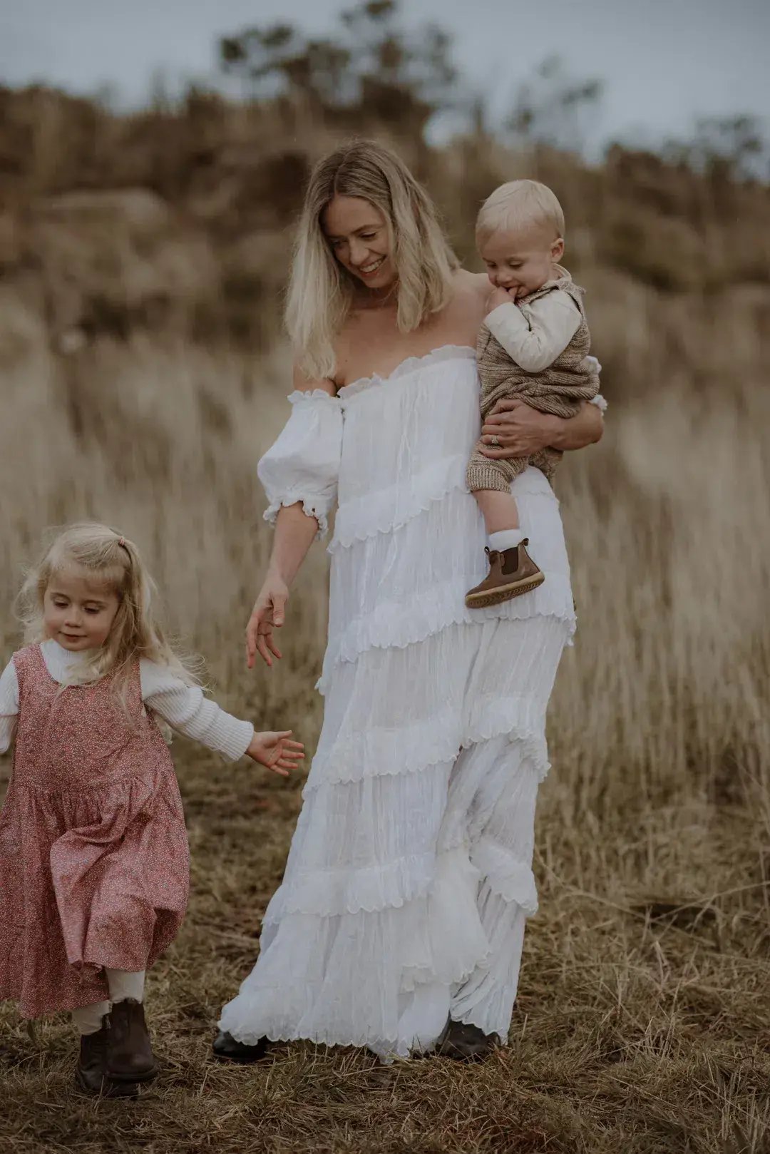 Rooh Collective Esha II Maxi Dress White Size L/AU 10 photo 4