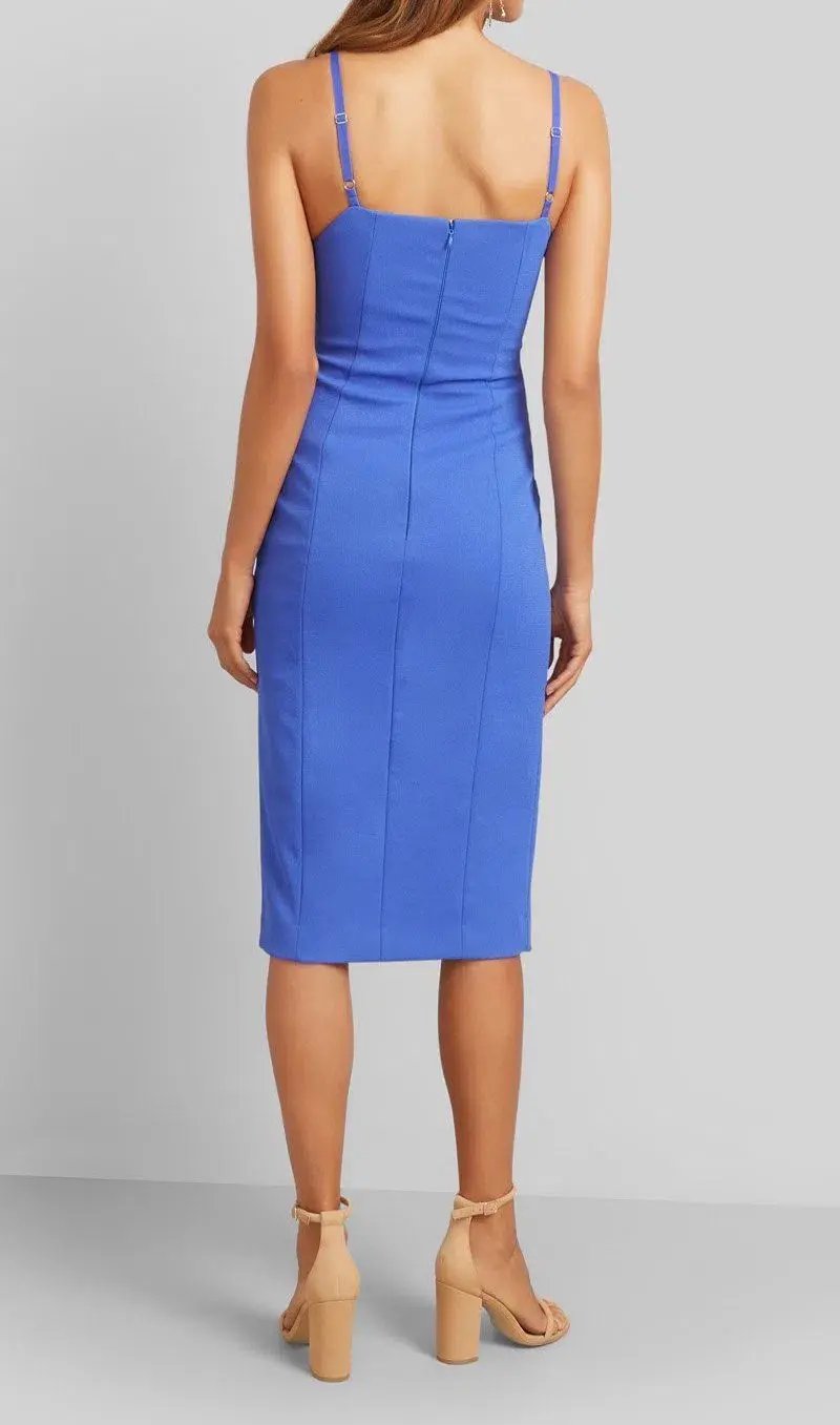 Kookai Oleema Midi Dress Blue Size 40 / Au 10/12 photo 2