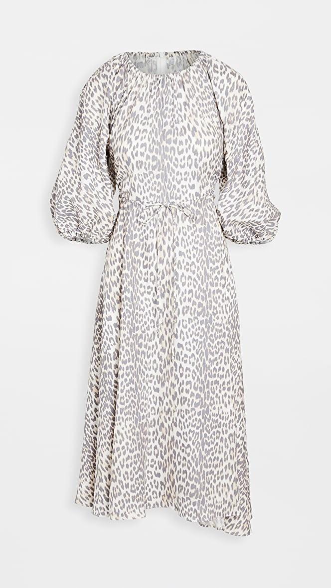 Bec + Bridge Ocelot Midi Dress Size 12 photo 3