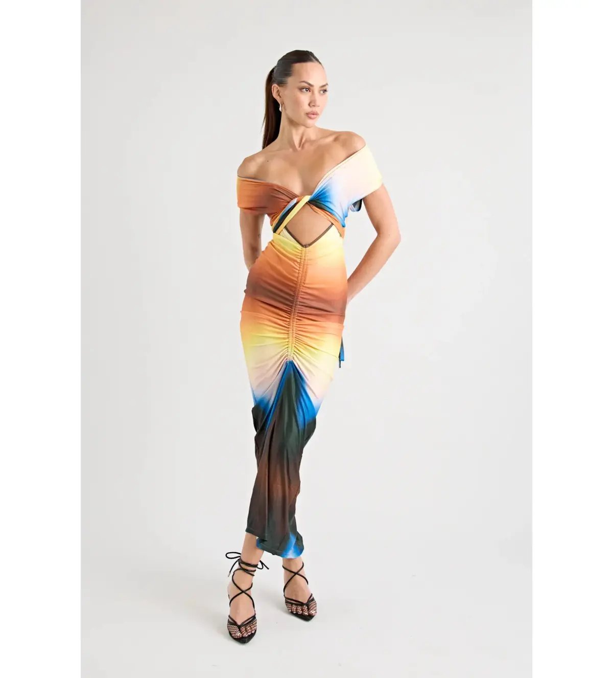 Pfeiffer Lexington Dress in Earth Size 8 photo 2