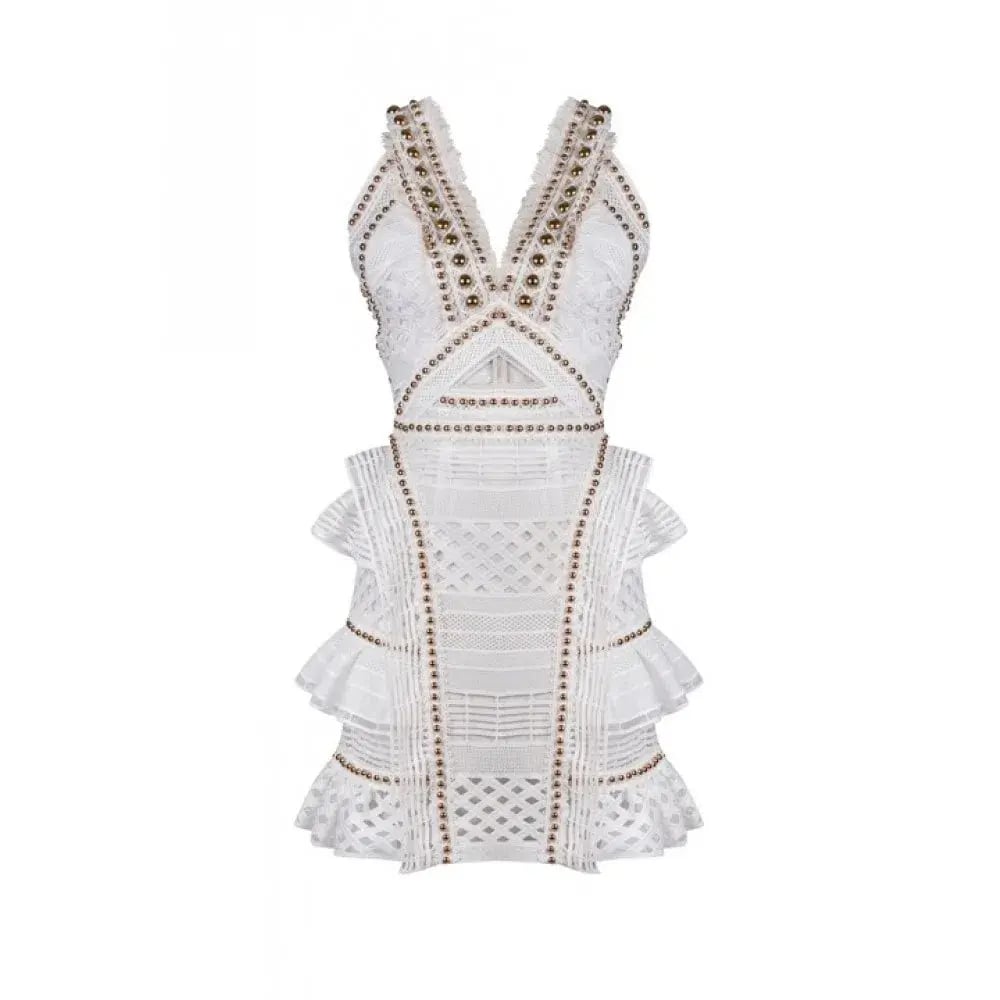 Thurley Titan Dress White Size AU 8 photo 3