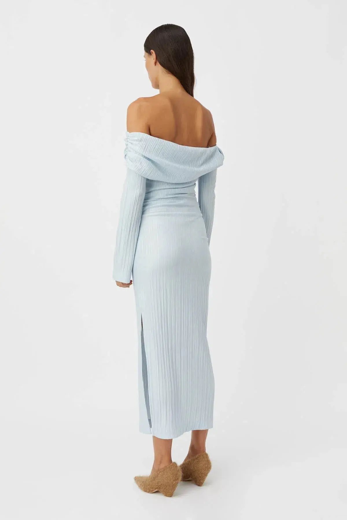 Camilla and Marc Shaw Dress in Sky Blue Size AU 8 photo 3
