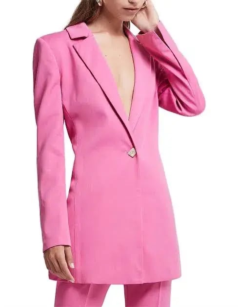 Aje  Allegro Blazer and Pants Set Pink Size 8 photo 2