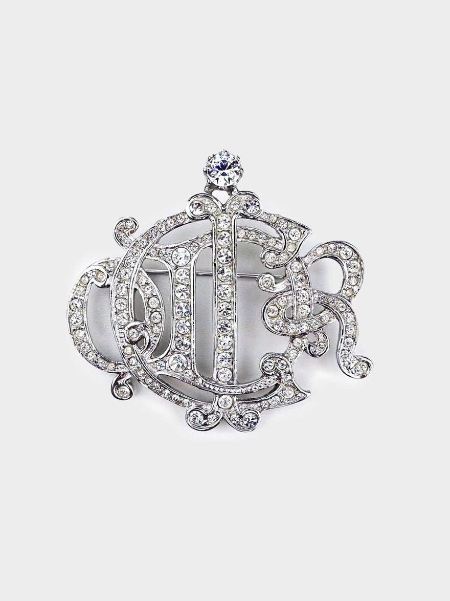 Dior Vintage Crystal brooch photo 2