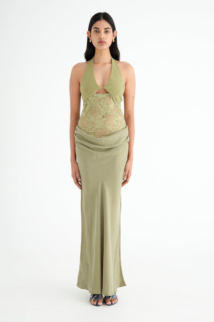 Benni Miko Maxi Dress - Pear photo 5