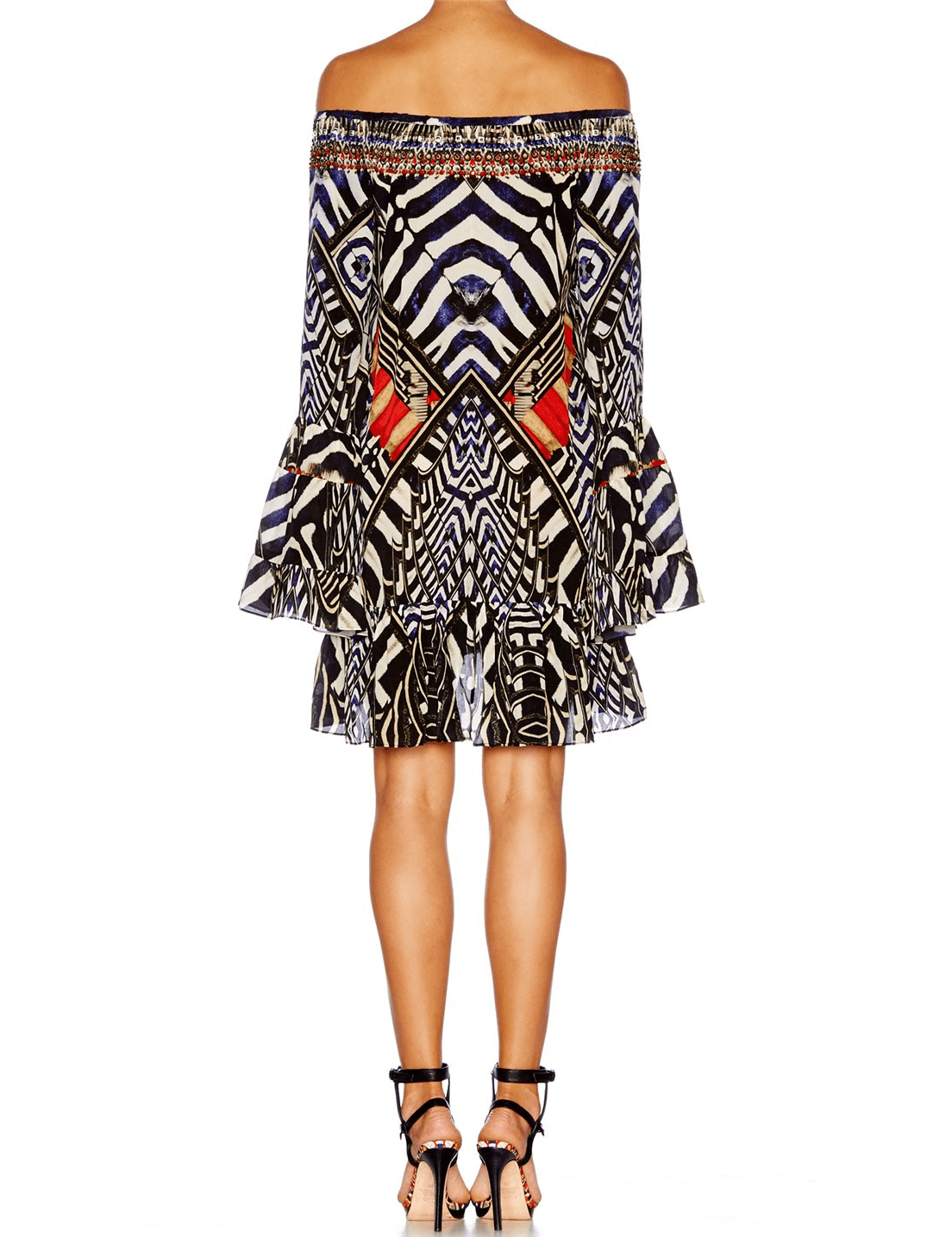 Camilla 'Louwalan Tales' A Line Frill Dress Size S photo 2