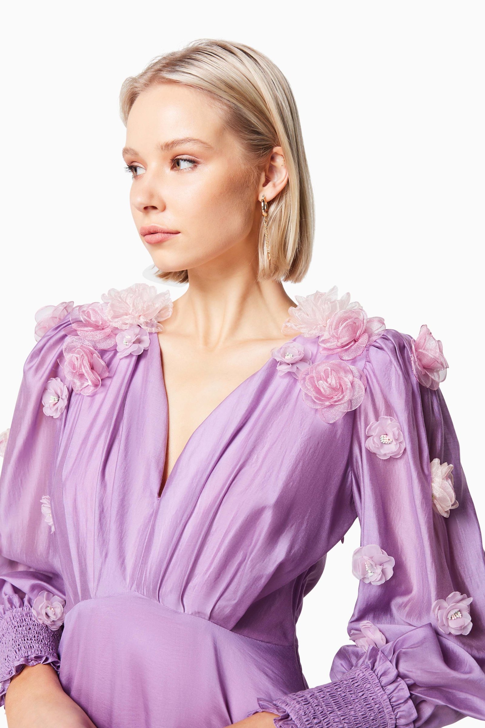 ELLIATT NECTAR DRESS -AMETHYST photo 4