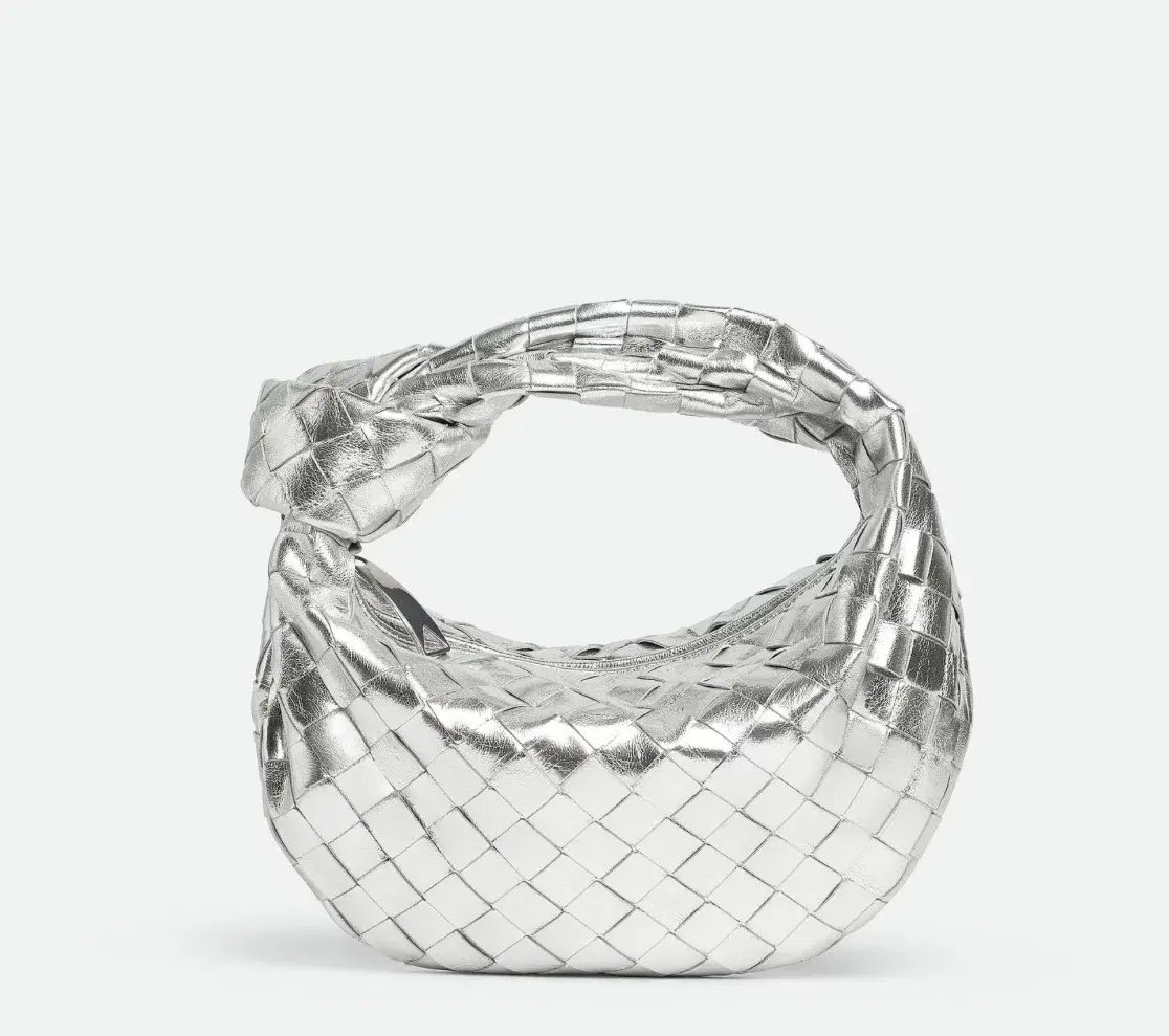 Bottega Veneta Jodie Mini Bag Silver photo 5