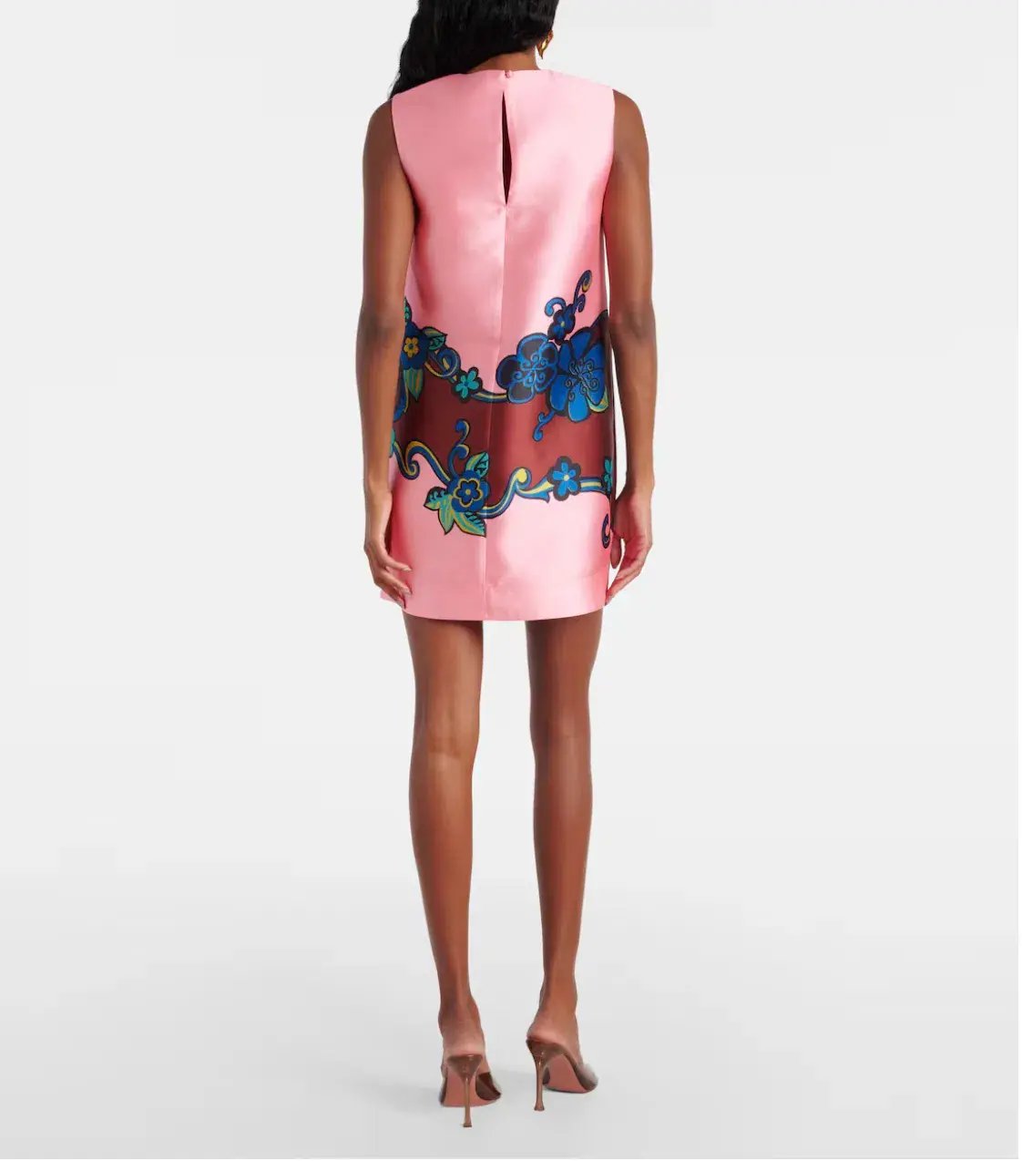 Alémais Azalea Floral Mini Dress Pink Floral Size AU 16 photo 3