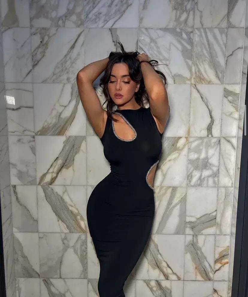 Ivona Skelo Vivia Dress Black Size 8 photo 3