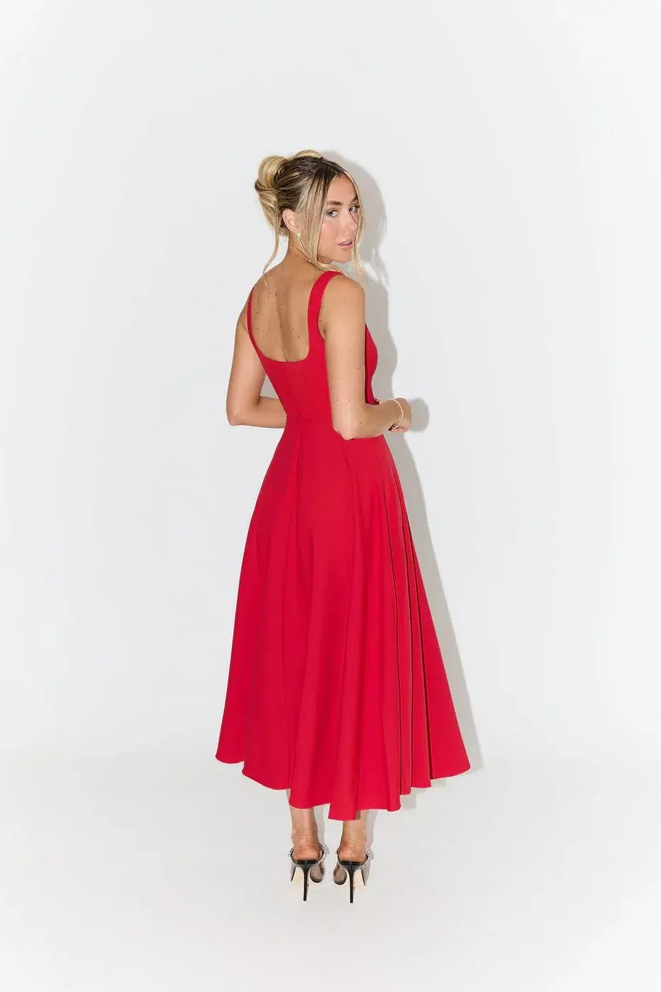 Odd Muse The Ultimate Muse Midi Dress Red Size AU 6 photo 3