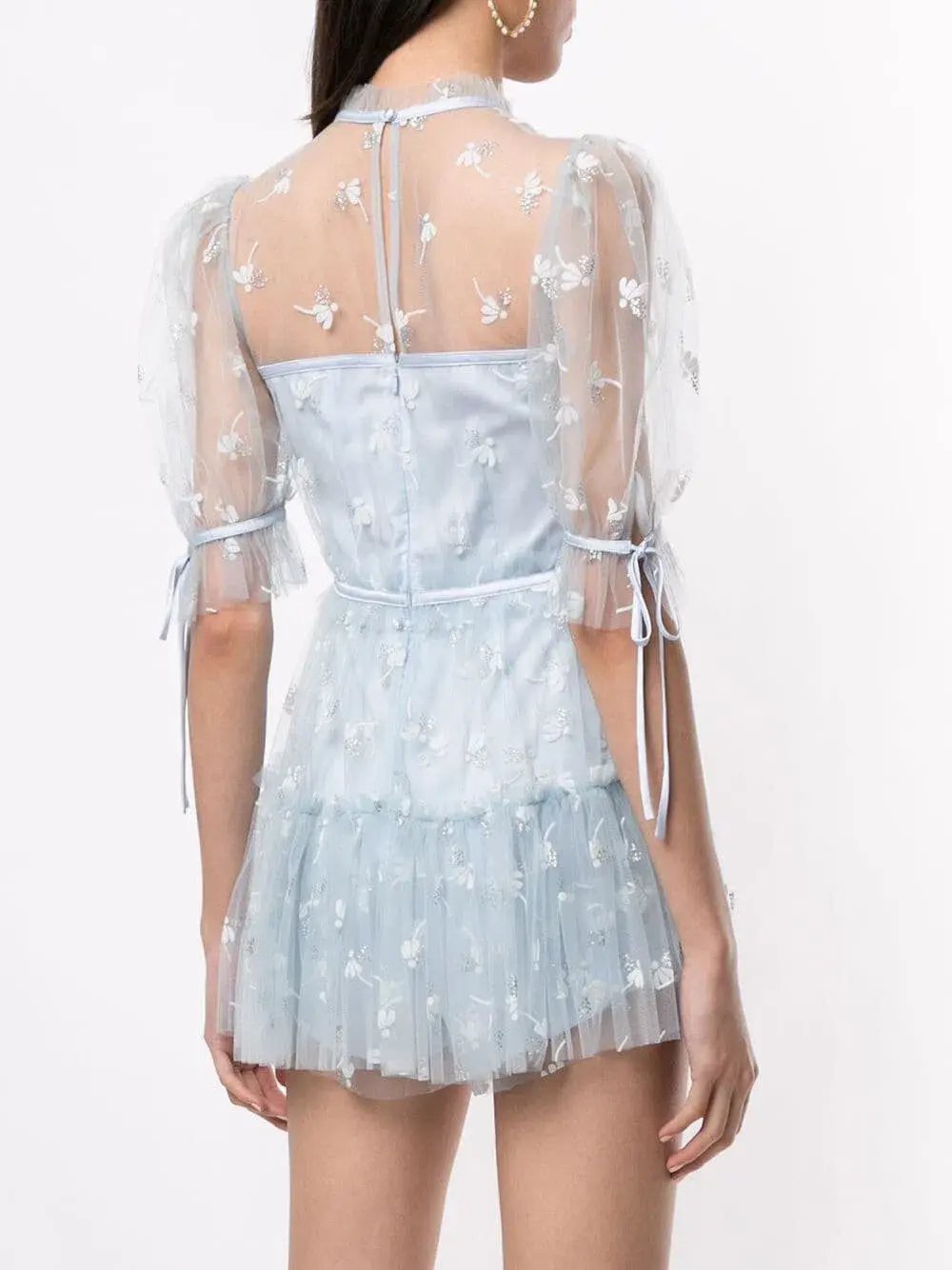 Alice McCall Moon Lover Playsuit Blue Size AU 10 photo 2