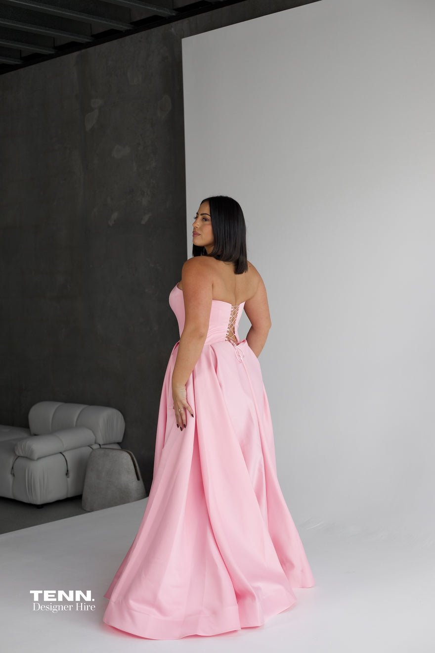 Lia Stublla Rosa Gown - Ballet Pink photo 4