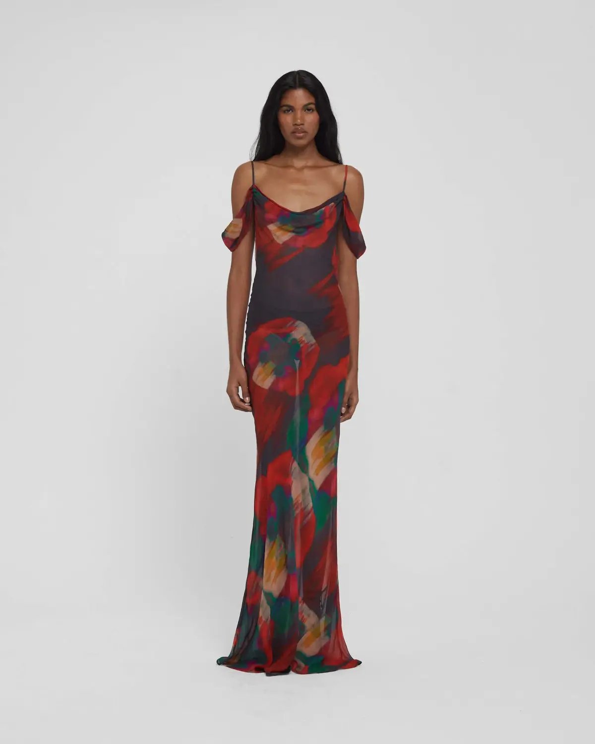 Rat & Boa Adriana Maxi Dress Print Size M / AU 10 photo 2