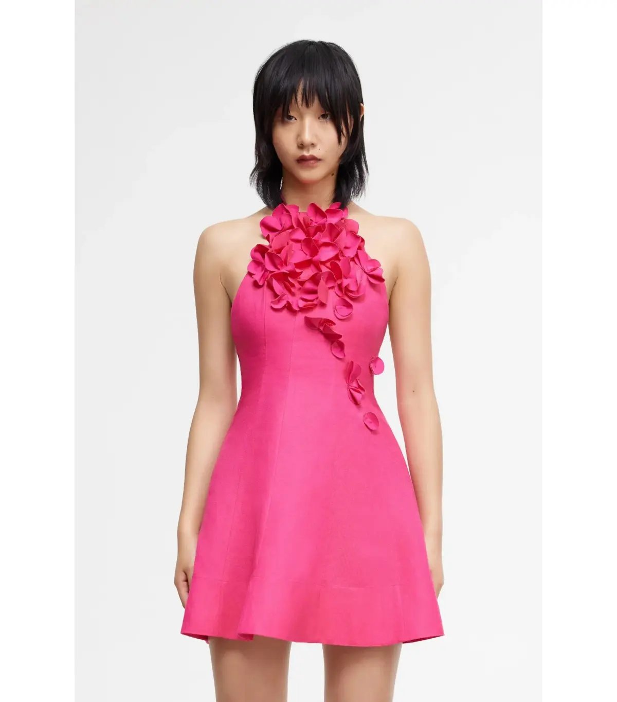 Acler Toren Mini Dress in Pink Size AU 10 photo 5