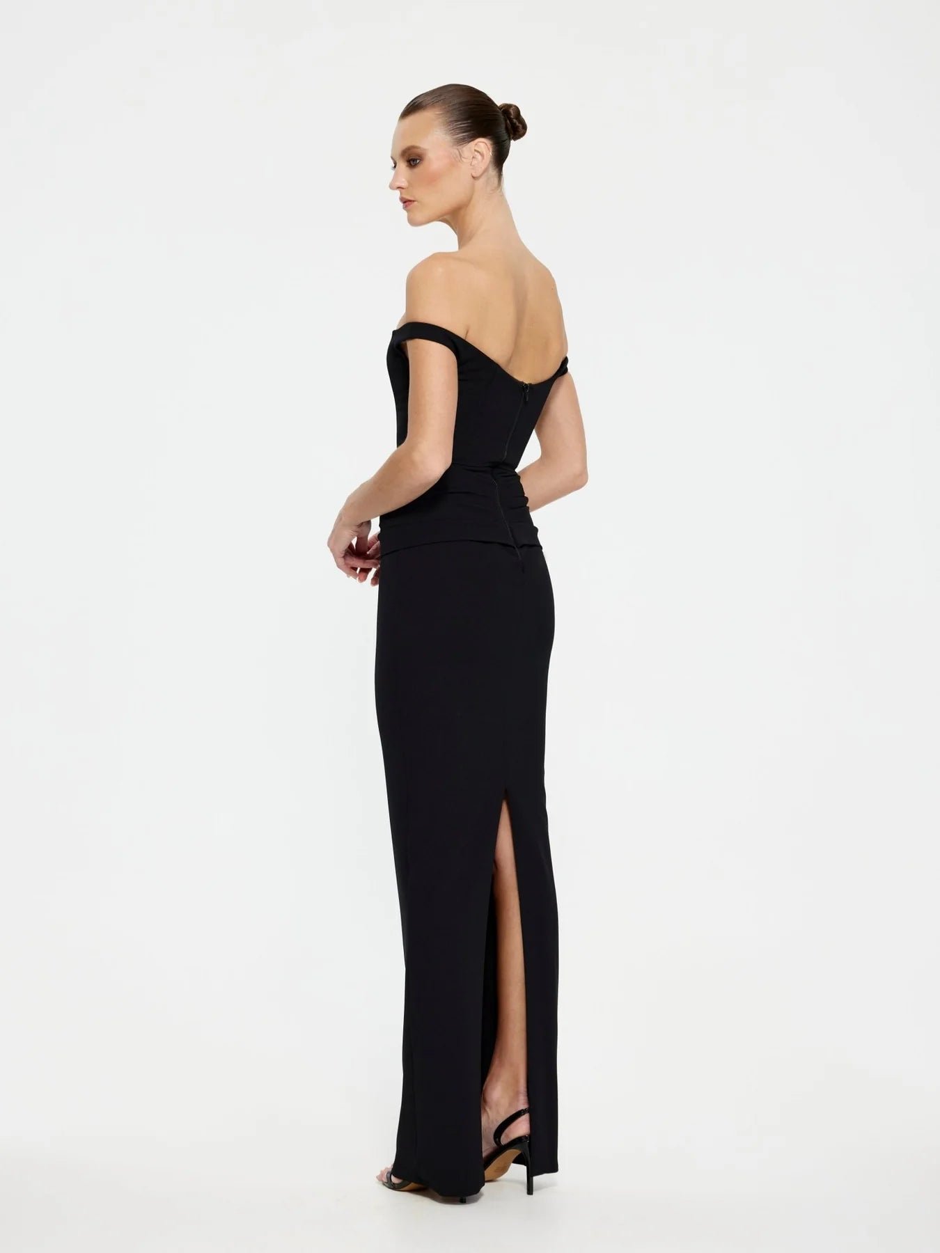 EFFIE KATS HAYWARD GOWN - BLACK photo 3
