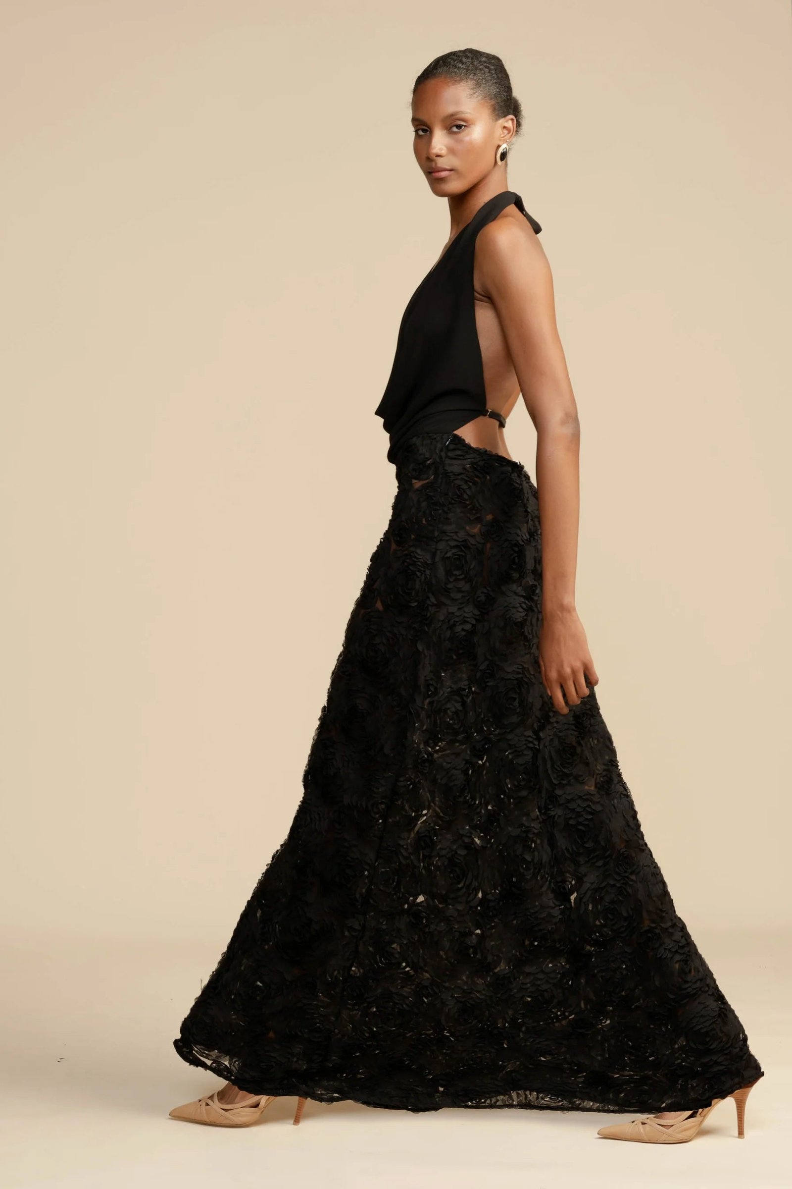 ARCINA ORI ADRIANA DRESS - BLACK photo 5