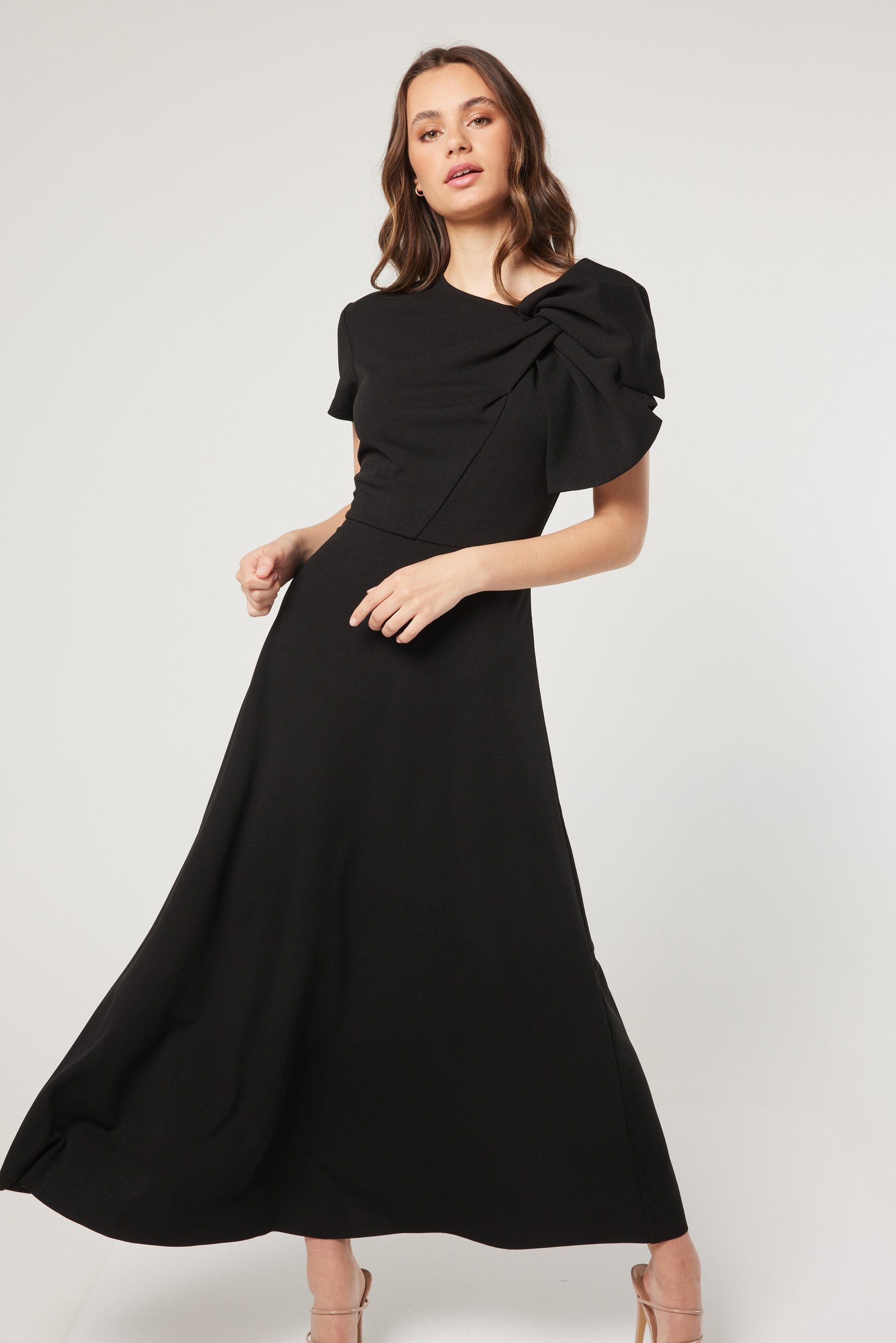 ELLIATT GALAXITE MAXI DRESS - BLACK photo 2
