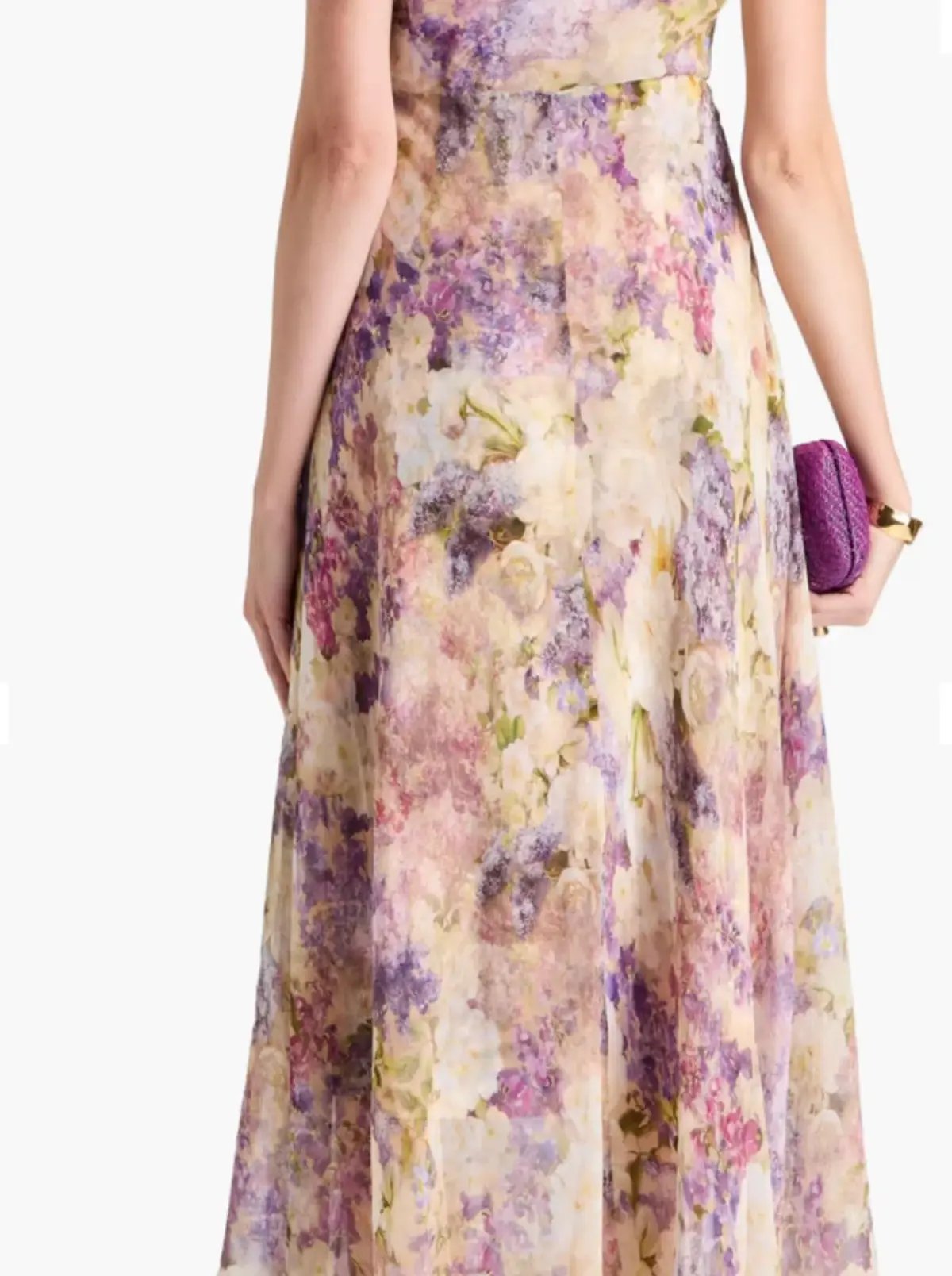 Zimmermann The Lyrical Gather Sleeve Midi in Dreamy Floral Size 0/Au 8 photo 4