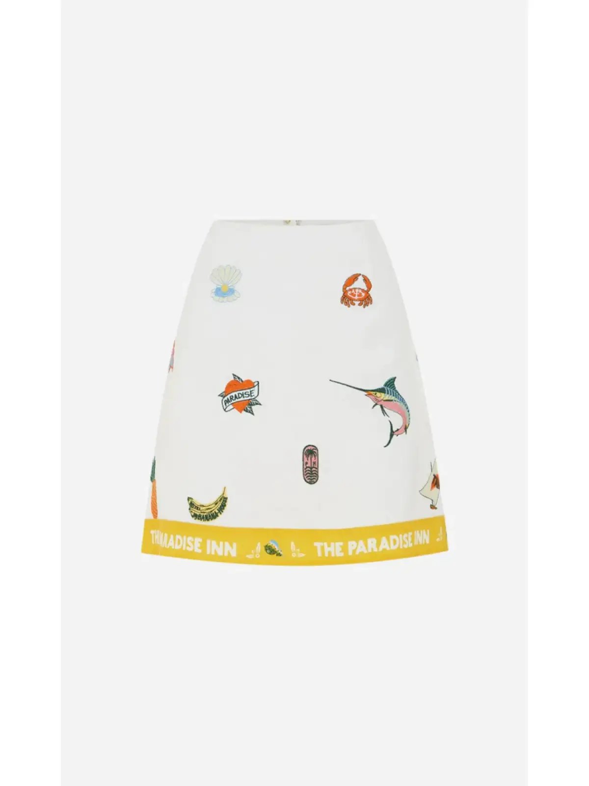 Alemais Blue Marlin Embroidered Shirt AU 14 and Skirt AU 16 in Print photo 9