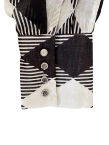 Balmain Black & White Check Dress photo 3