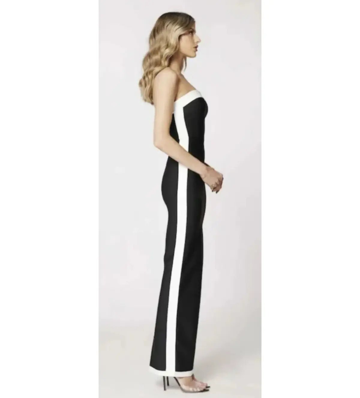 Bianca And Bridgett Ashley Dress By Bianca And Bridgett Black & White Size 6 photo 2