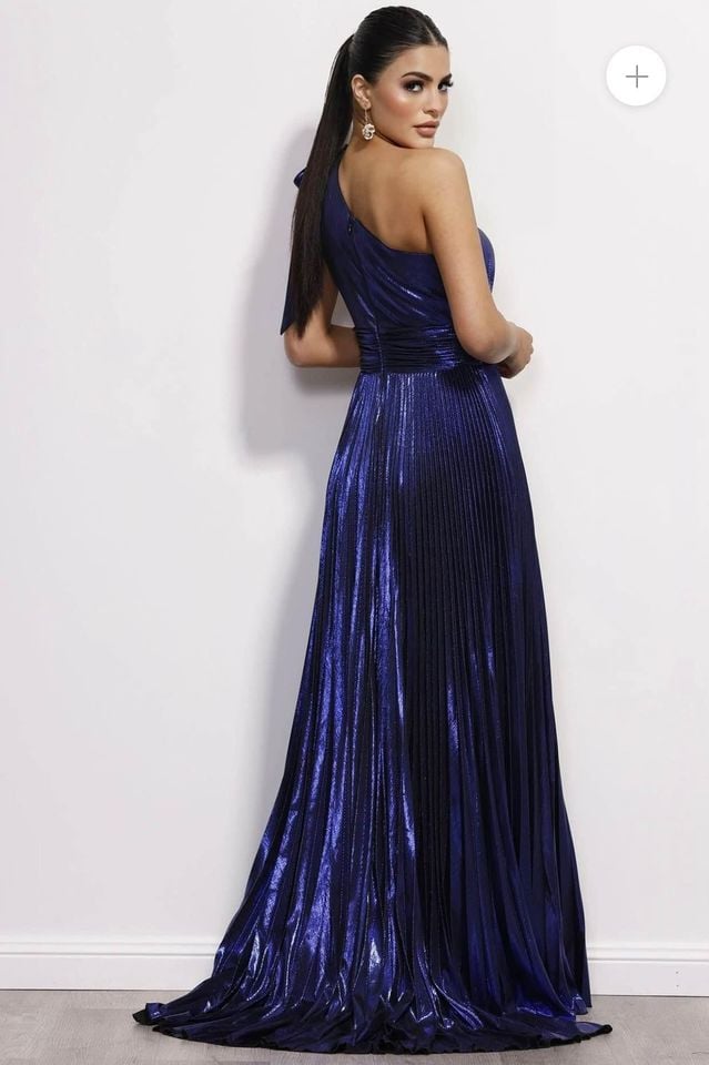 MARIAN RAHME ATHENA GOWN- ROYAL BLUE photo 9