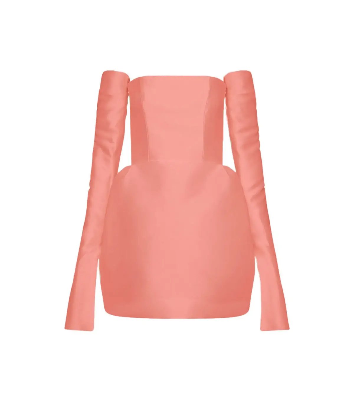 Mariam Seddiq Luis Mini Dress Peach Size AU 8 photo 2