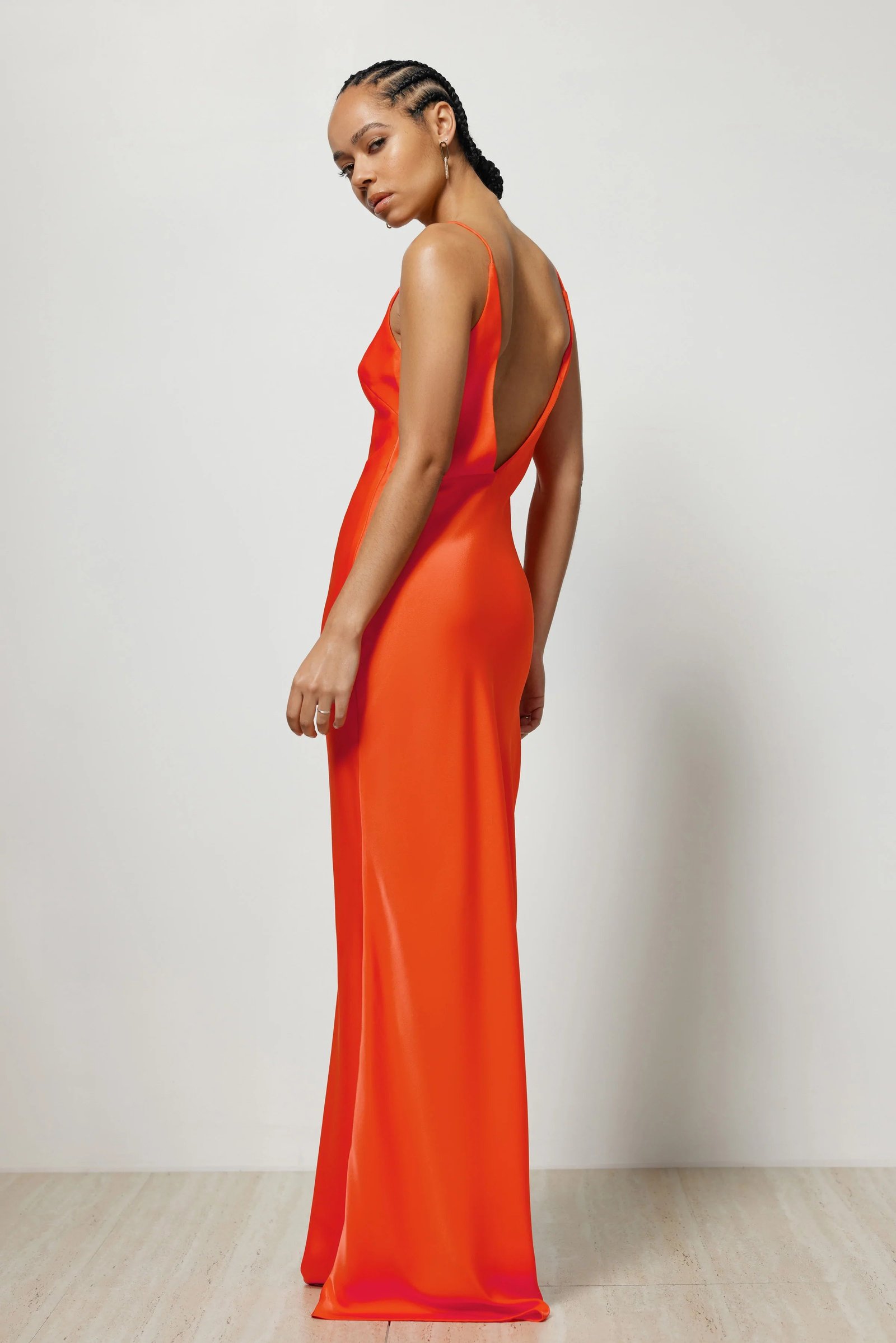 LEXI GAIA DRESS - TANGELO photo 2
