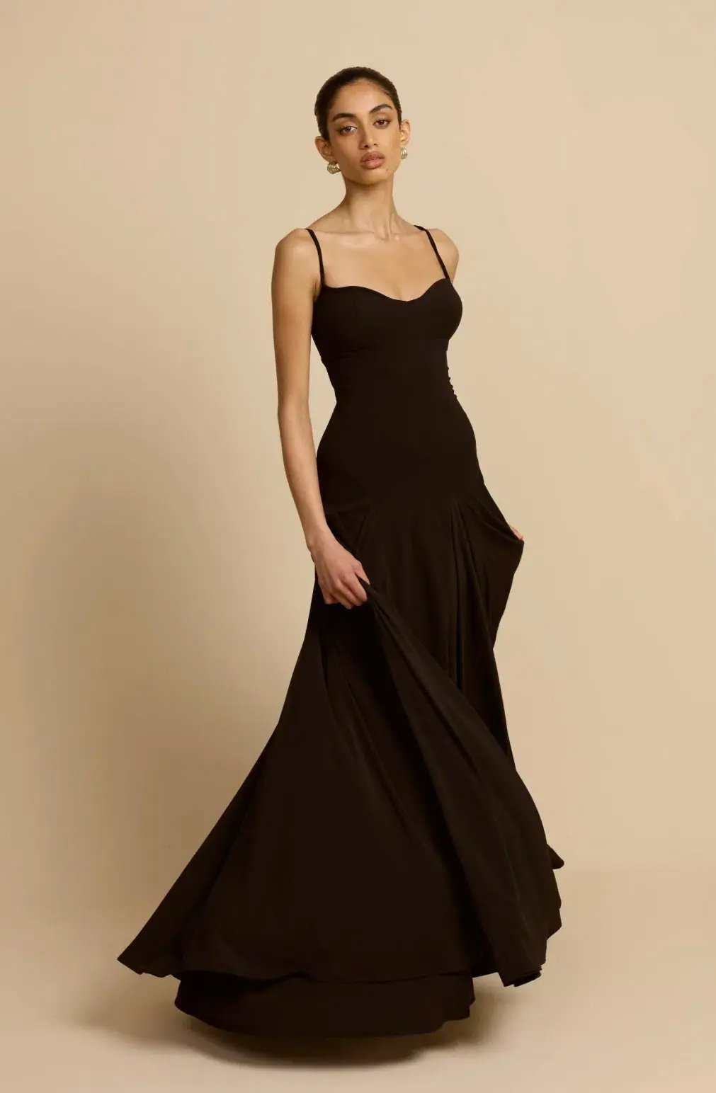 Arcina Ori Paloma Maxi Dress in Black Size 8 photo 2