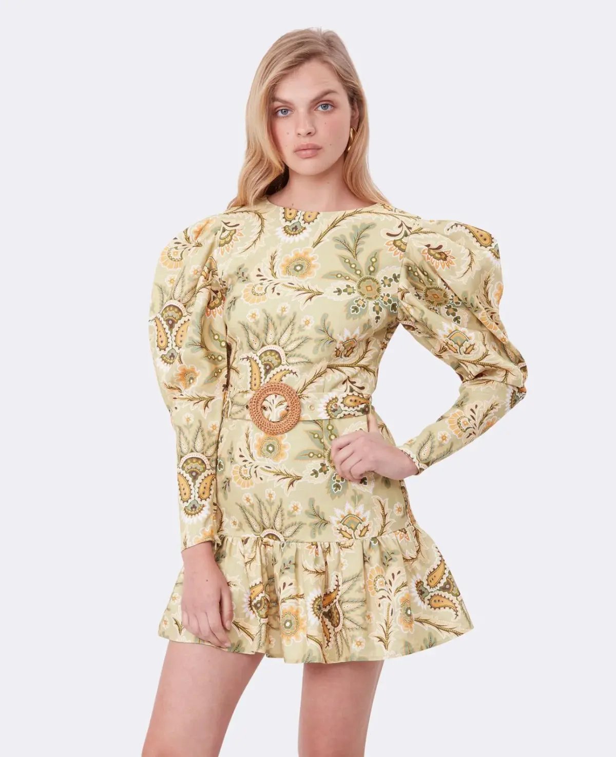 Torannce Edie All Day Dress Green/Print Size 12 photo 2