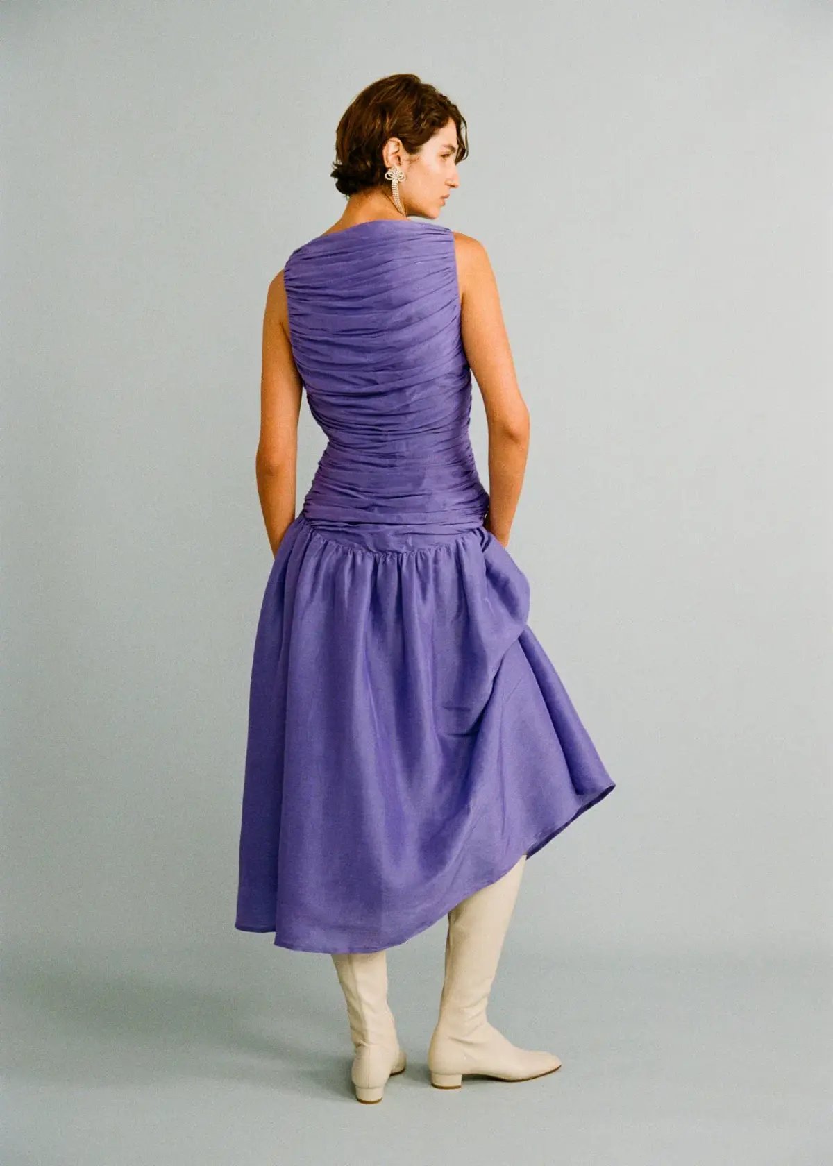 Lovaan Val Dress Iris Size 10 photo 4