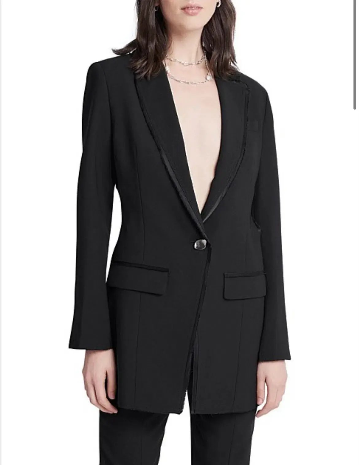 Aje Universal Cutout Blazer Black photo 3