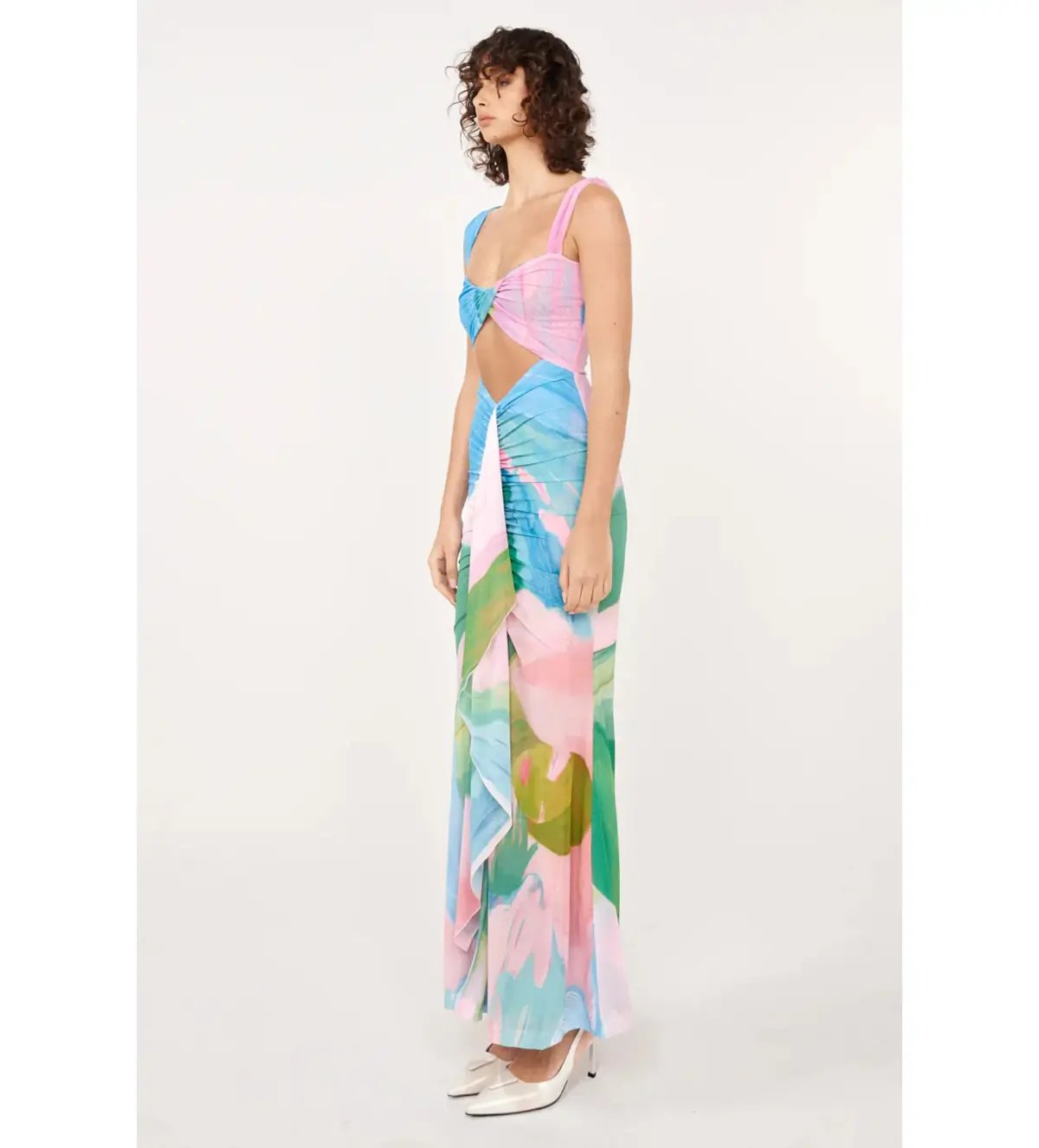 She is Olla Imogen Midi Dress in Gaia Size M / AU 10 photo 2