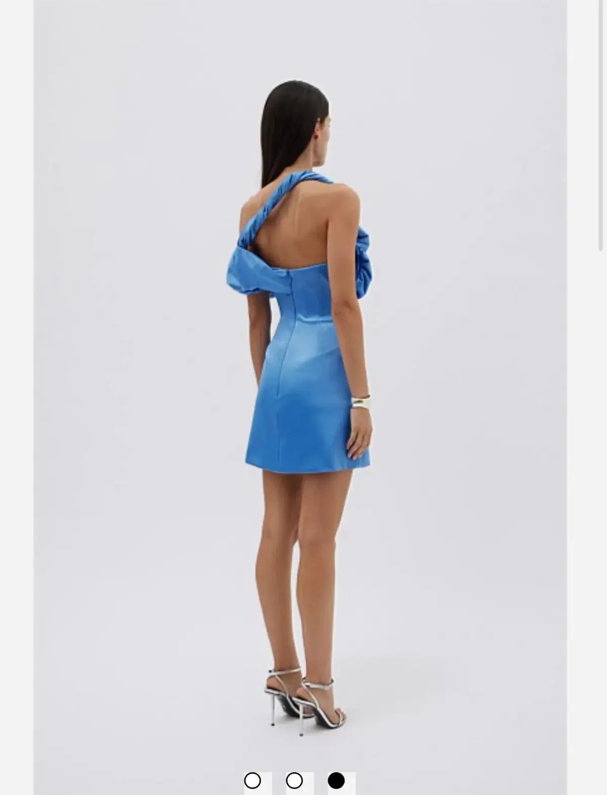 Rachel Gilbert Larna mini Dress Blue Size 10 photo 2