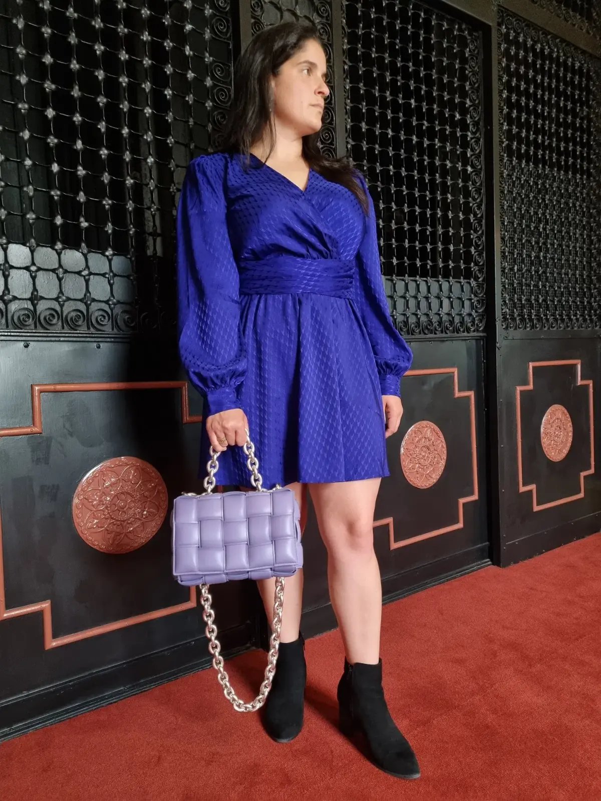 Bottega Veneta Chain Padded Cassette Bag Purple photo 5