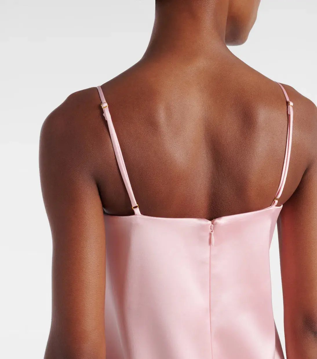 ALEMAIS Cindy Embellished Slip Dress Pink 8 photo 5