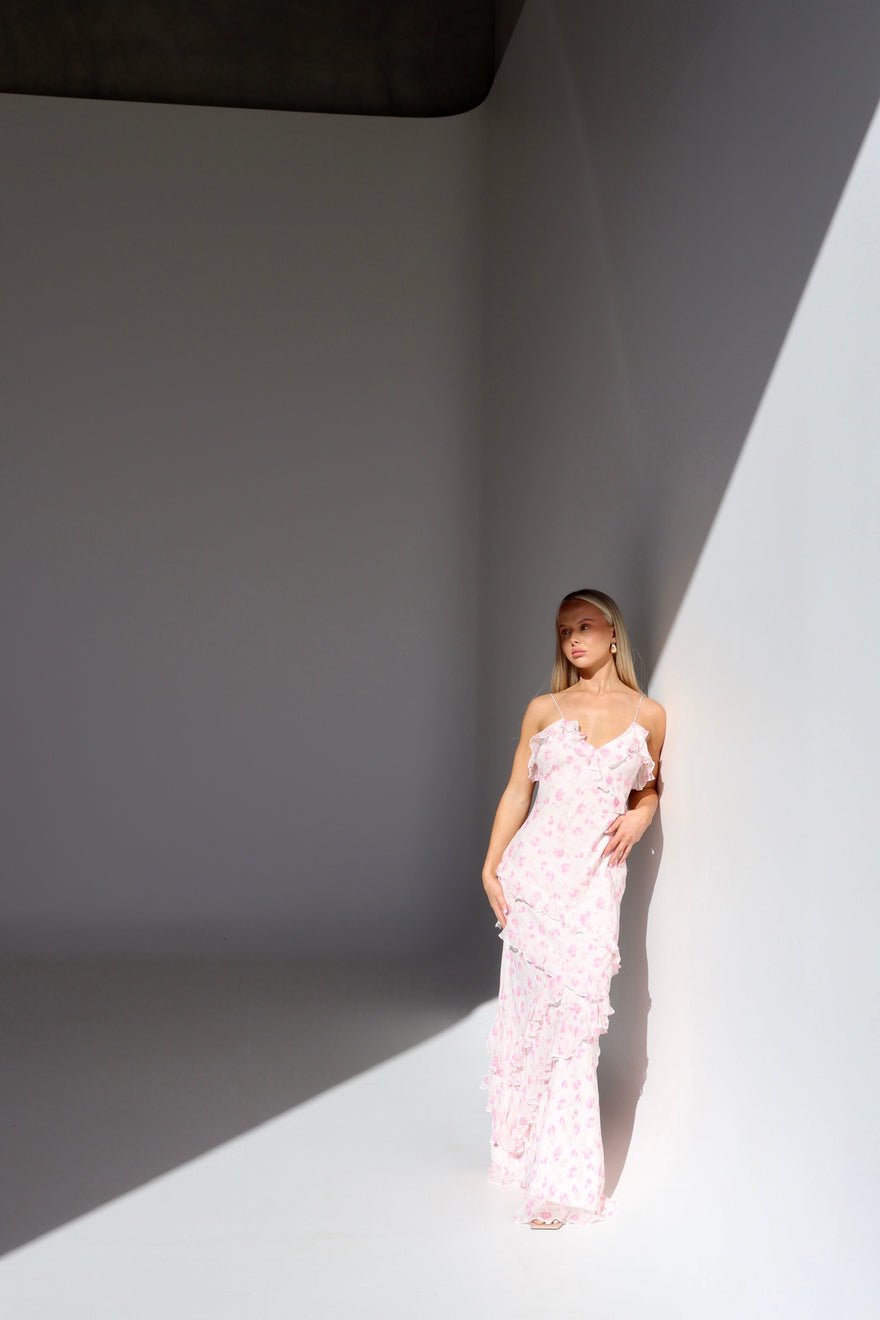 LoveShackFancy Rialto Gown Sterling Dusk photo 2