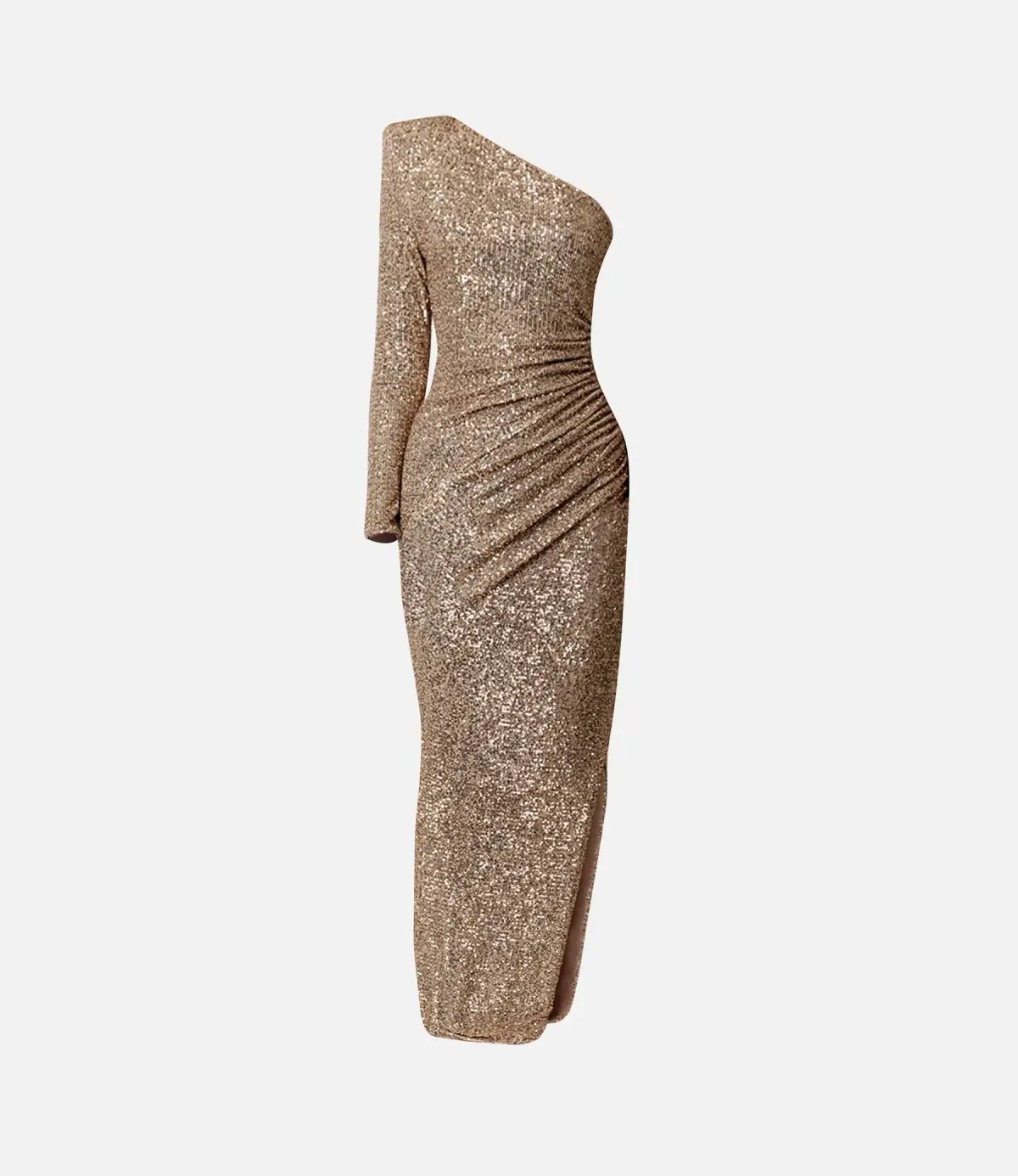 Meraki Freja Sequin Dress Gold Size 12 photo 4