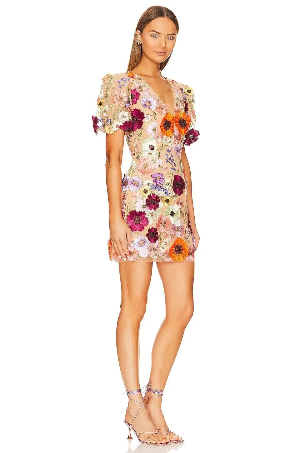 Elliatt Rosalind Dress Floral Size 8 photo 3