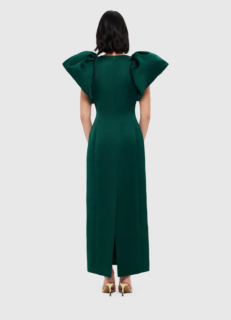 Leo Lin Lucinda Maxi Dress - Emerald photo 4