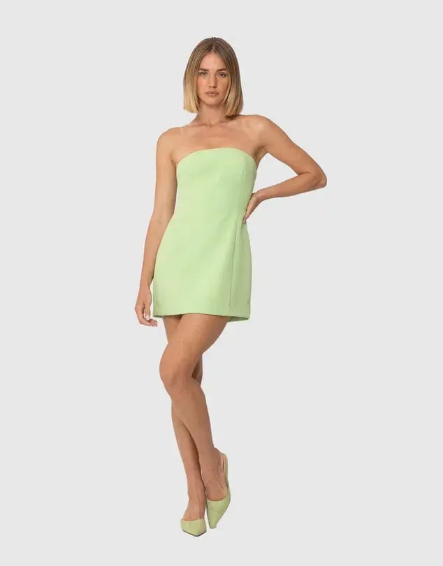 The Wolf Gang Ravello Mini Dress Mint Green Size XS / AU 6 photo 8