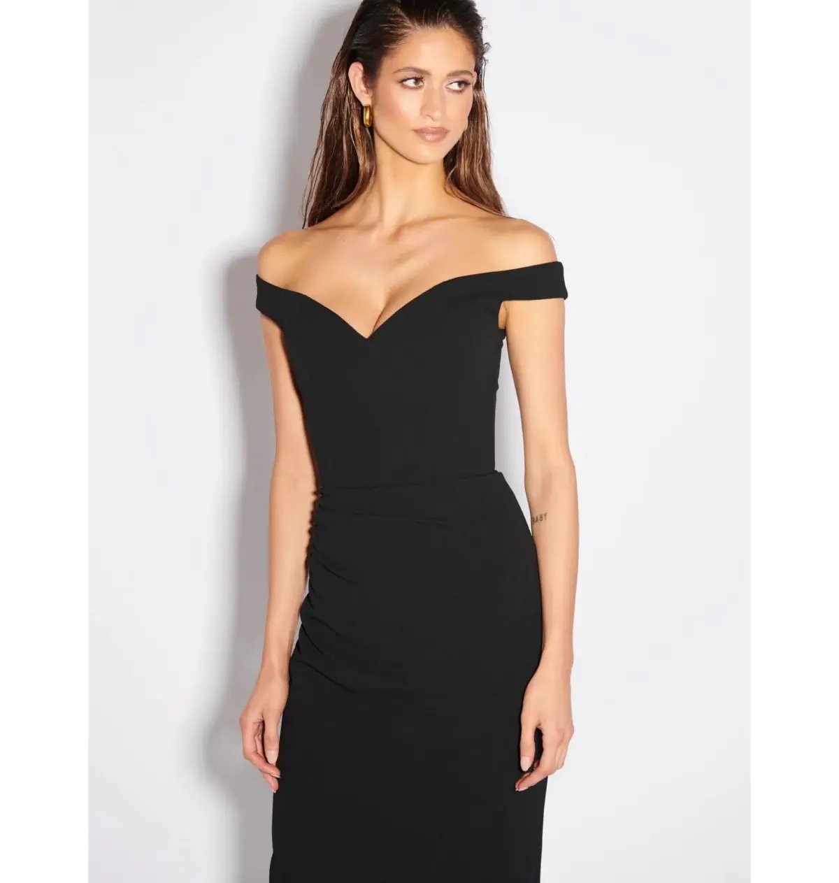 Effie Kats AAMI Midi Dress Black Size AU 10 photo 2