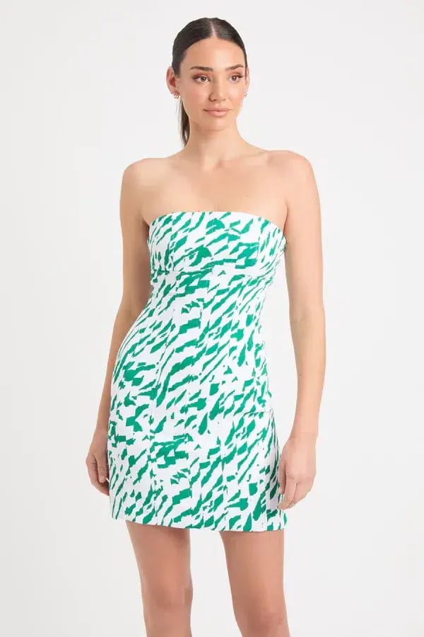 Kookai Jamila Mini Dress Multi Print Size 34 / Au 6 photo 2