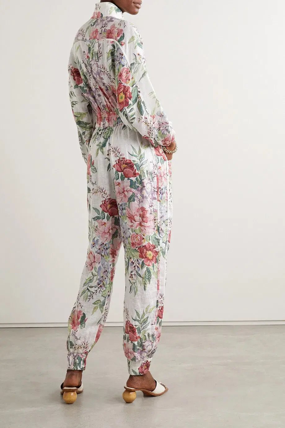 Zimmermann Bellitude Floral-print Jumpsuit Floral Size 0/AU 8 photo 3