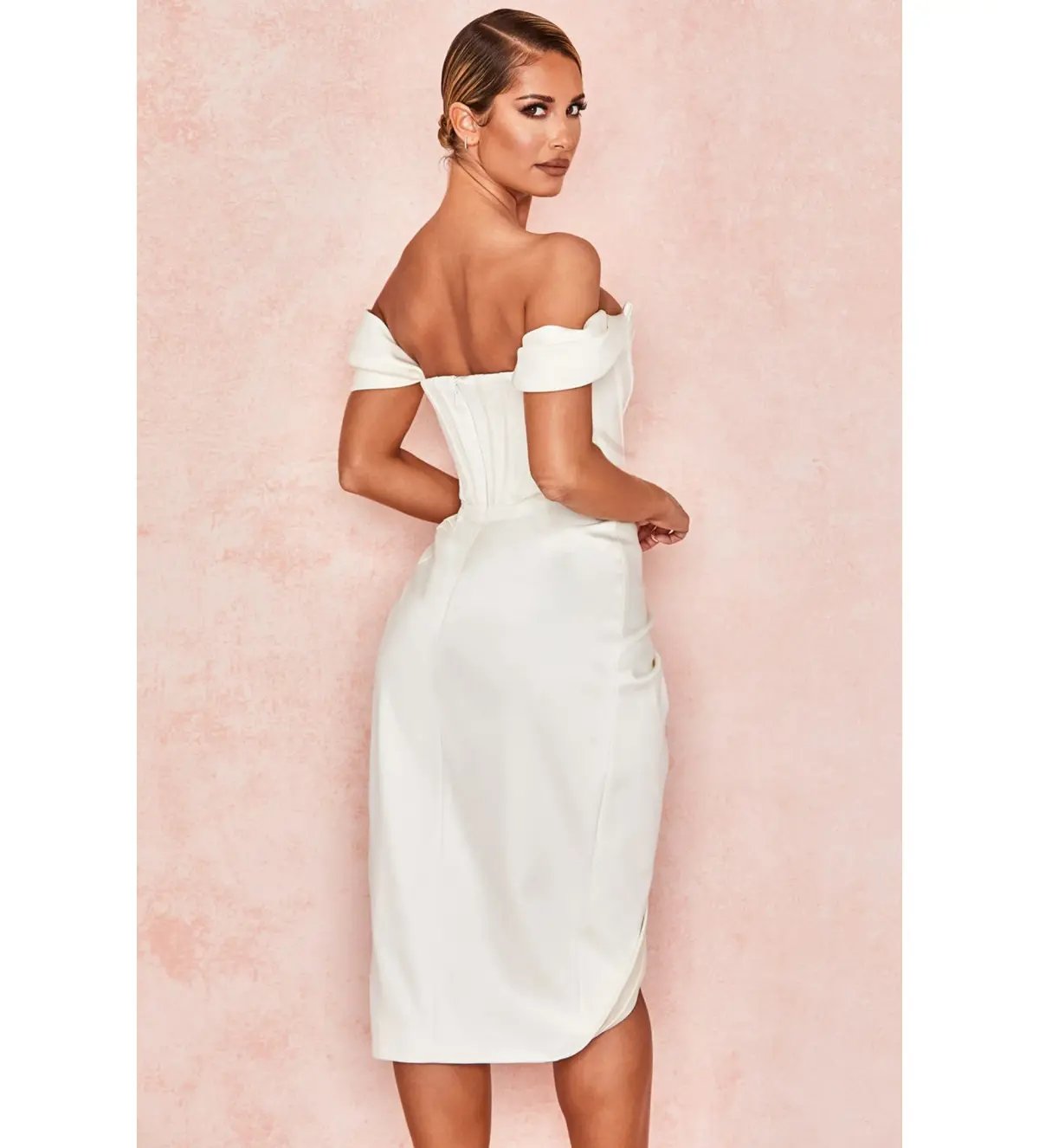House of CB Loretta Dress in Ivory Size XS / AU 6 photo 3