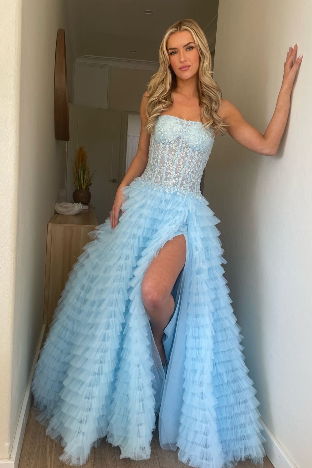 Magnolia Gown in Blue (54189) photo 3