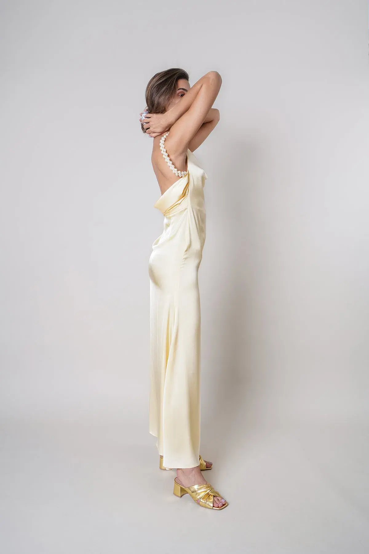 Vanina World Kirsten Gown Yellow Size S / AU 8 photo 2